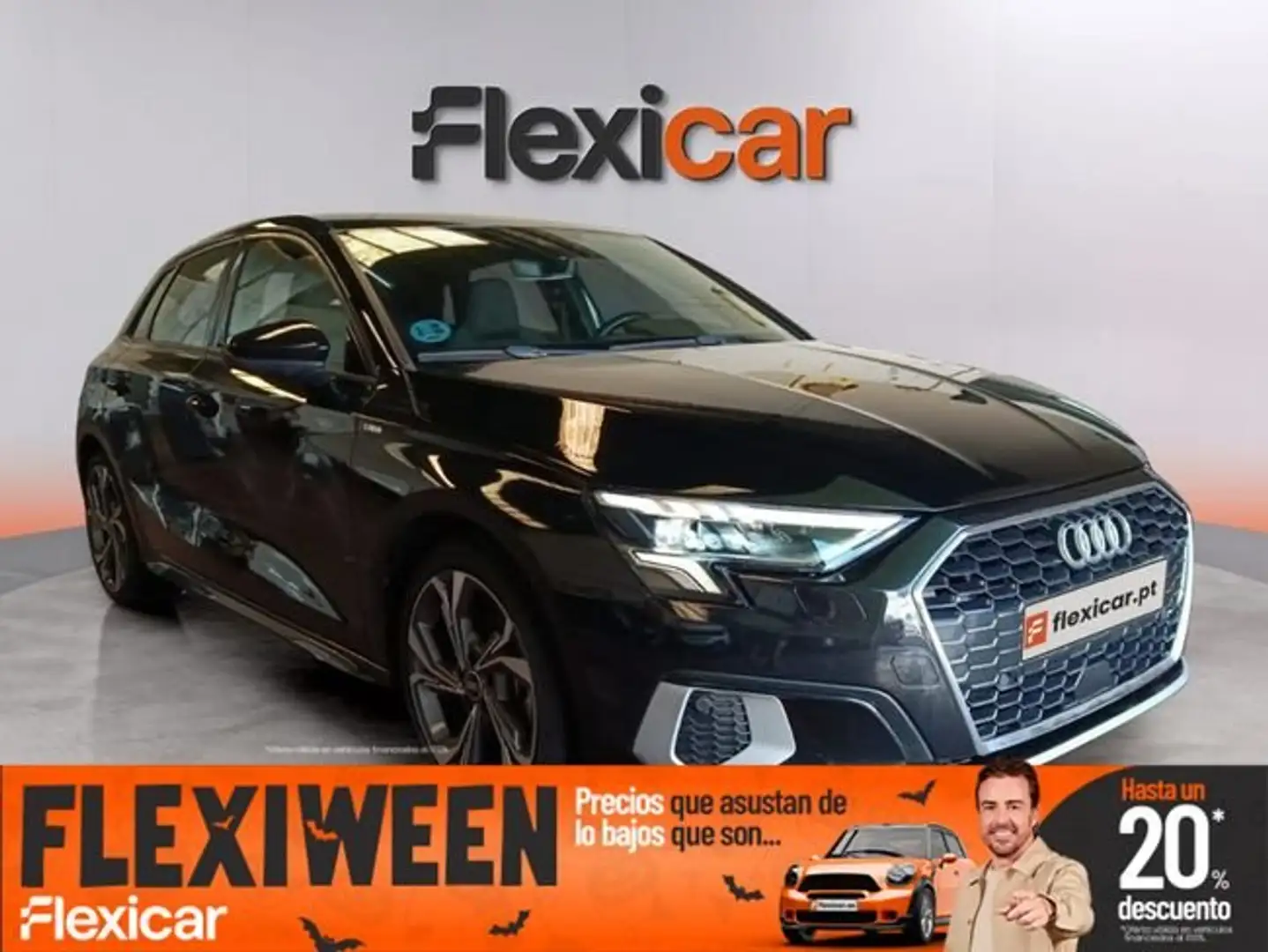 Audi A3 Sportback 30TDI Black line S tronic Negro - 1
