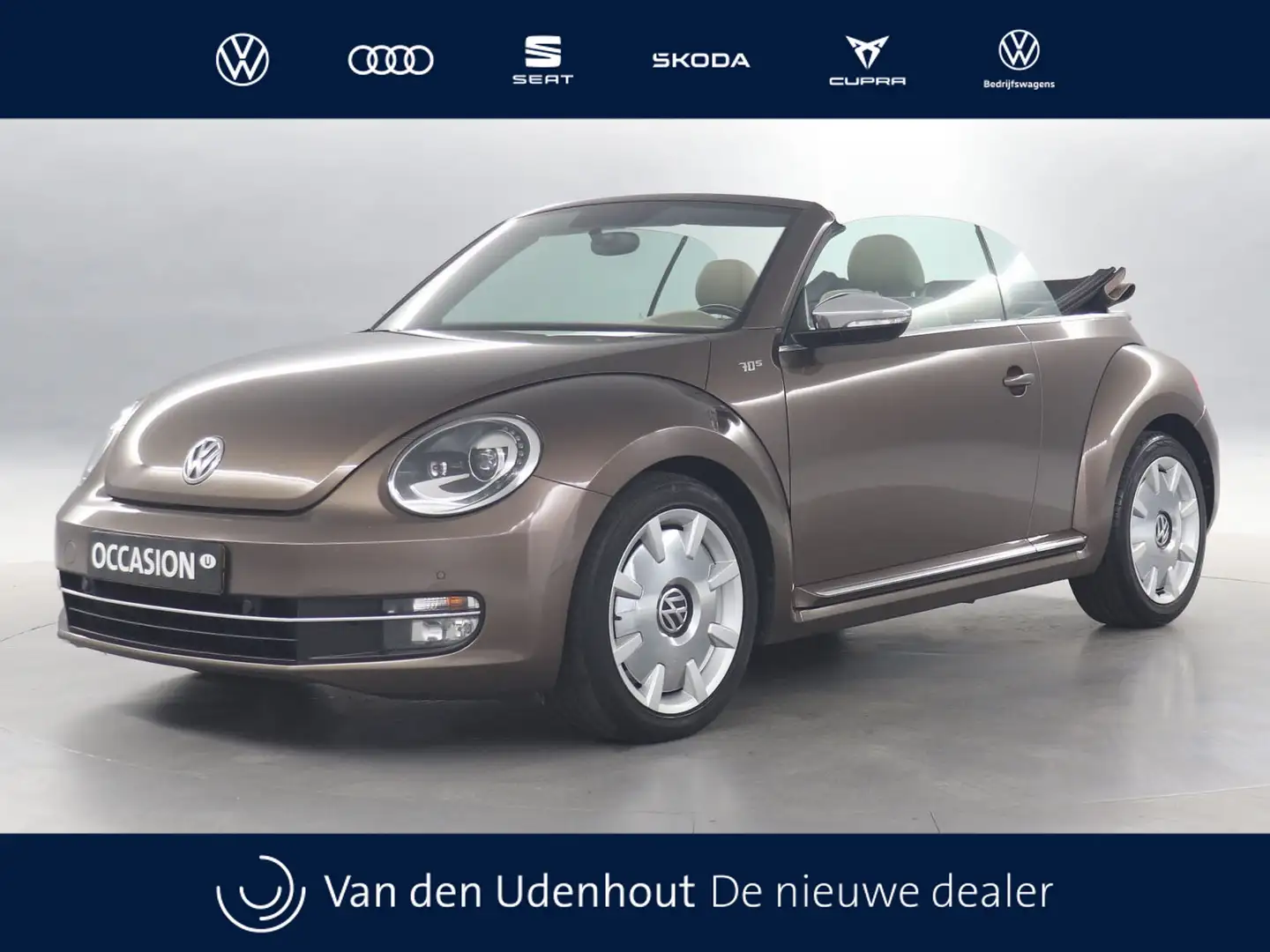 Volkswagen Beetle 2.0 TDI 140pk Design / Navigatie / Stoelverwarming Brown - 1