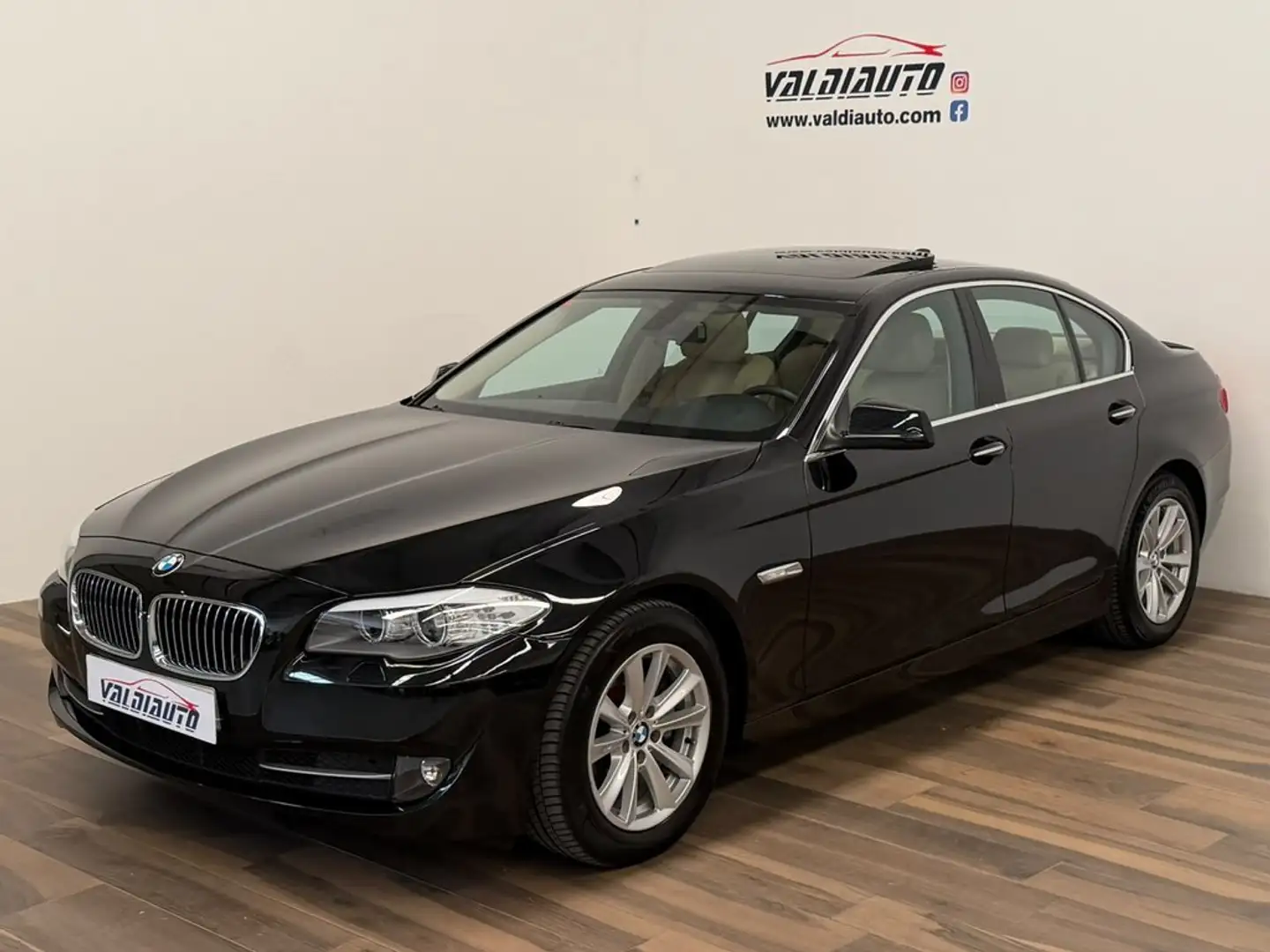 BMW 520 520d EfficientDynamics Edition Negro - 1