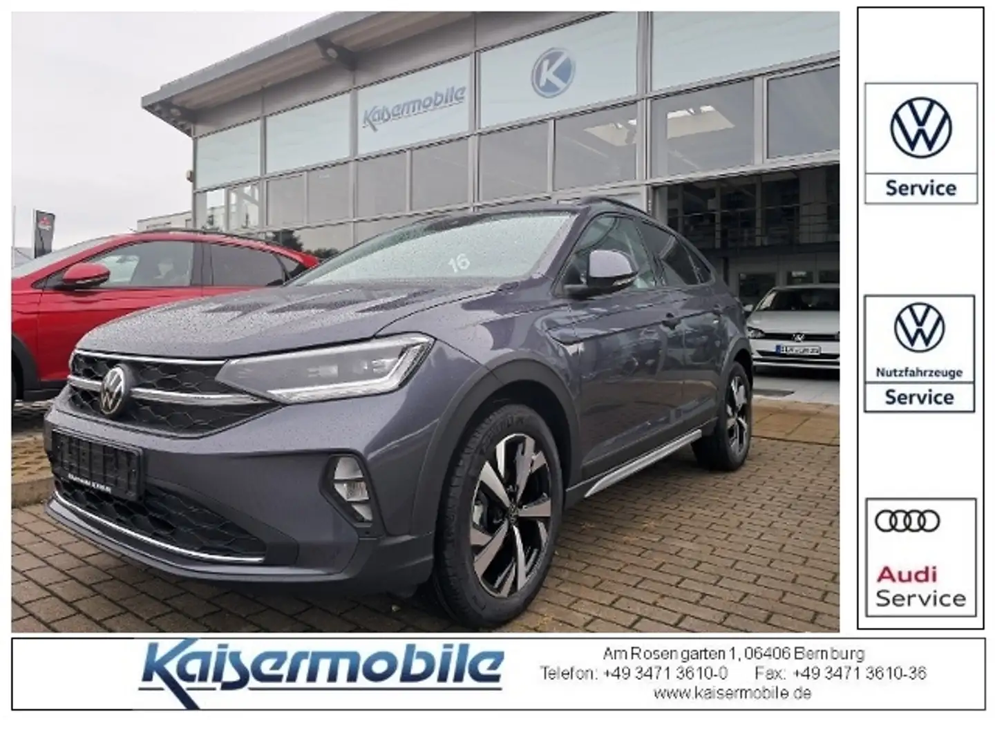 Volkswagen Taigo 1.0 TSI Life+MATRIX+DSG+KAMERA KLIMA LED ALU Silber - 1