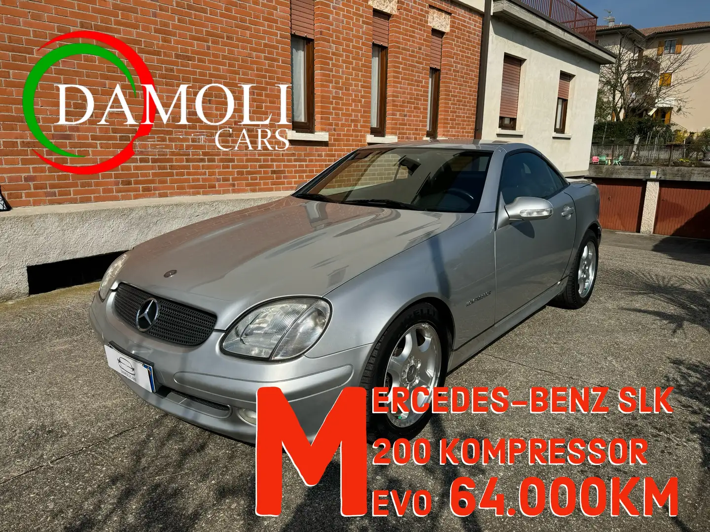 Mercedes-Benz SLK 200 k Evo Silber - 1