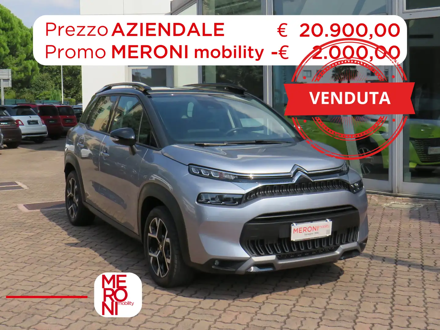 Citroen C3 Aircross PureTech 130 S&S EAT6 Max Grijs - 1