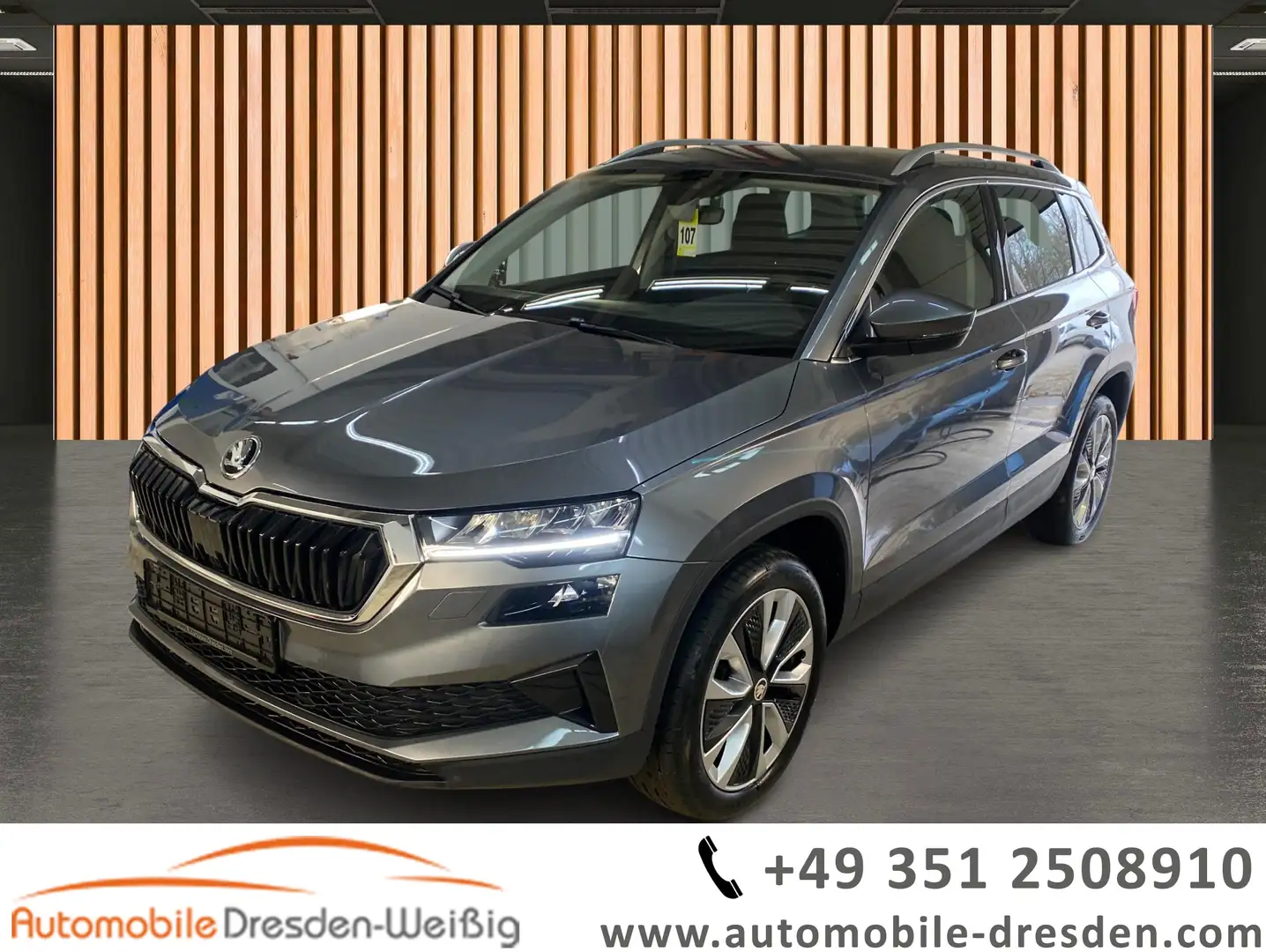 Skoda Karoq 1.5 TSI DSG Selection*Kessy*DAB*LED Gris - 1