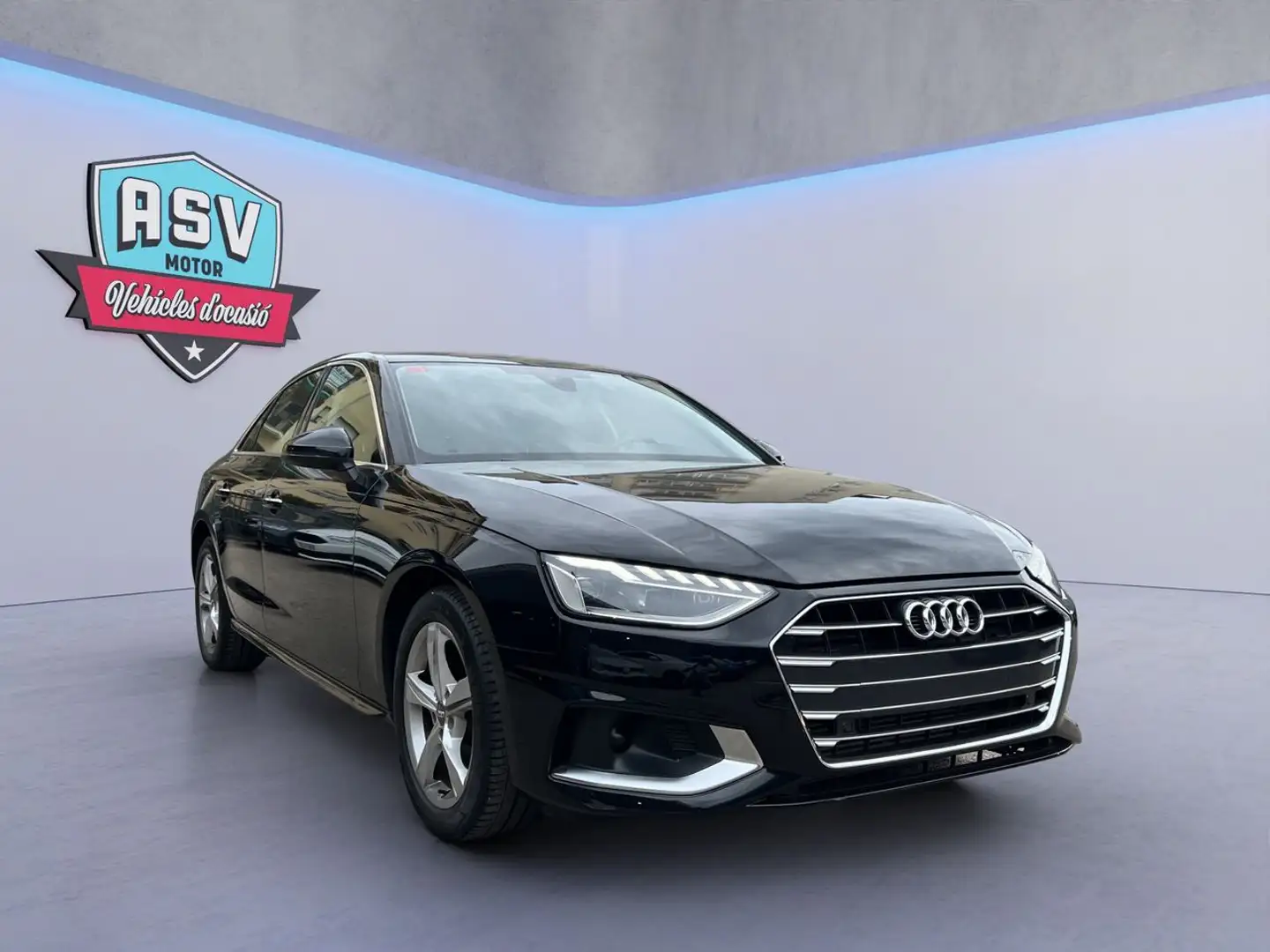 Audi A4 S line 35 TFSI S tronic Noir - 1