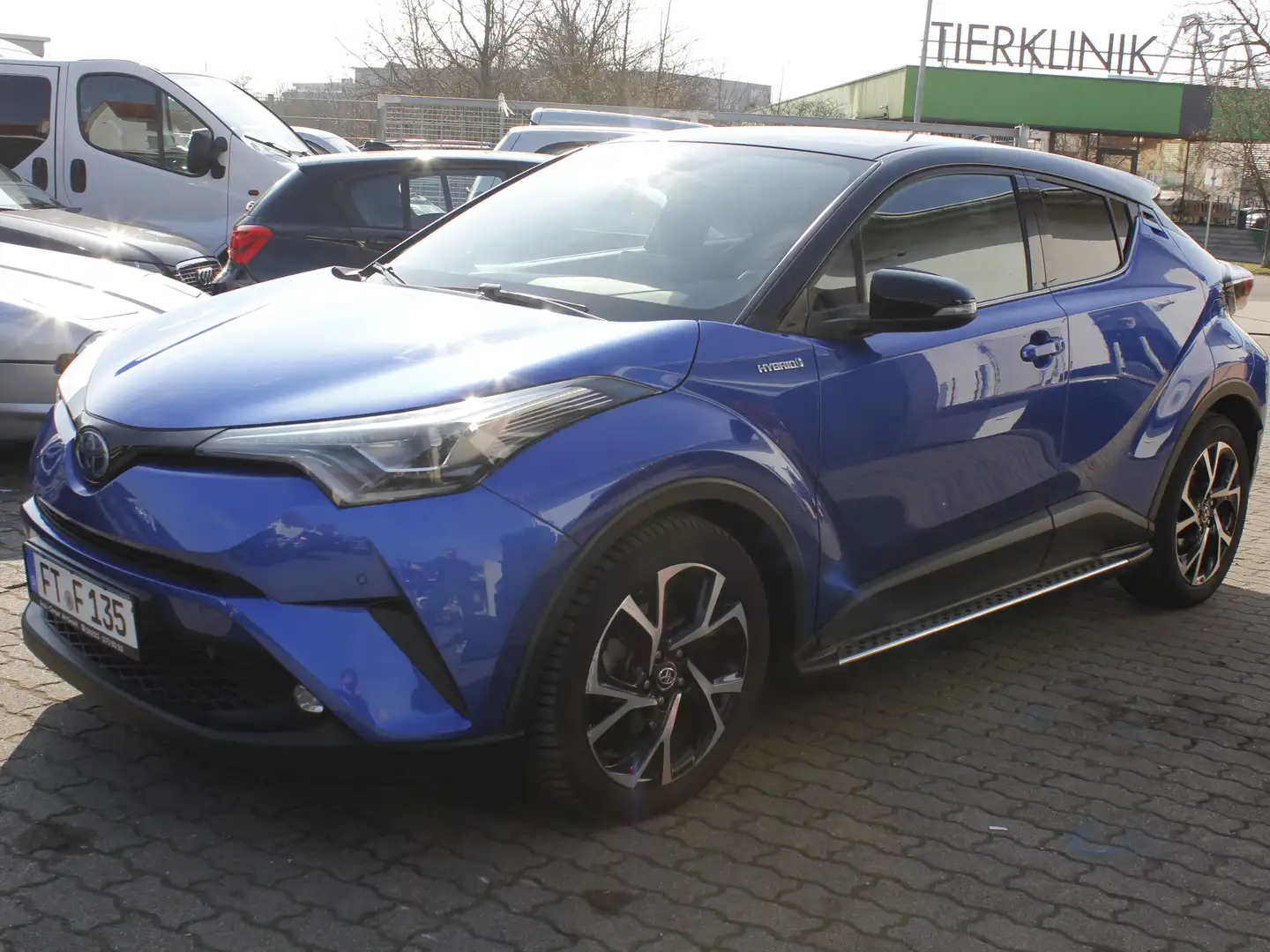 Toyota C-HR Hybrid Style Selection Kamera sitzheizung Navi PDC Синий - 2