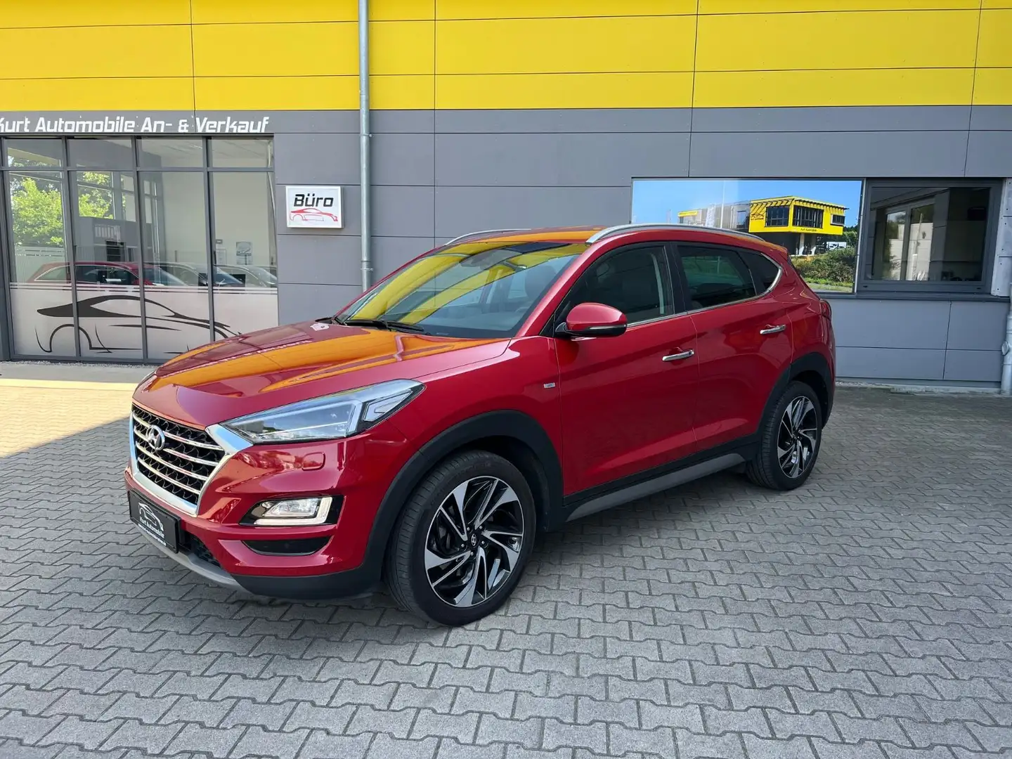 Hyundai TUCSON Premium Mild-Hybrid 4WD/ALLRAD/KAMERA/AUT Rojo - 1