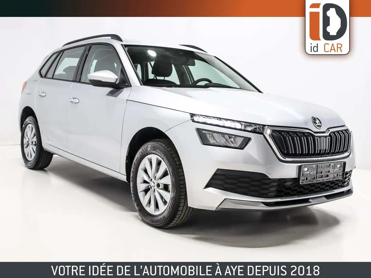 Skoda Kamiq 1.0 TSI 110 AMBITION DSG LED ACC CARPLAY CAMERA Argent - 1