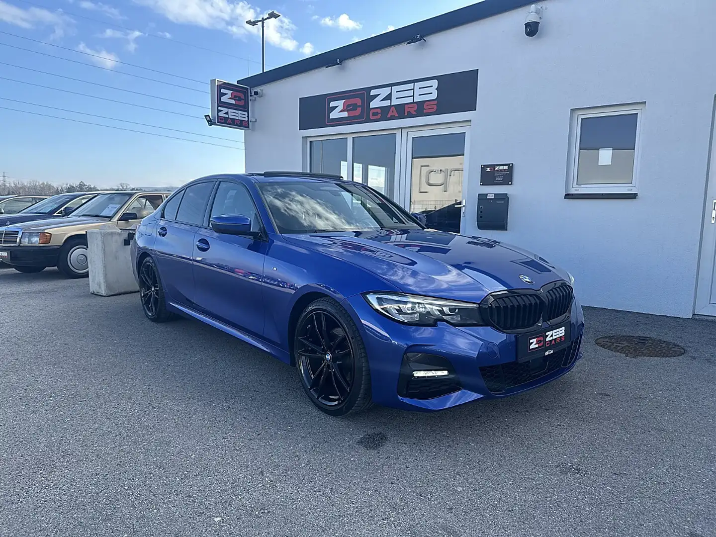 BMW 320 d xDrive 48V Mild-Hybrid-Technologie Aut. M-Paket Blau - 2