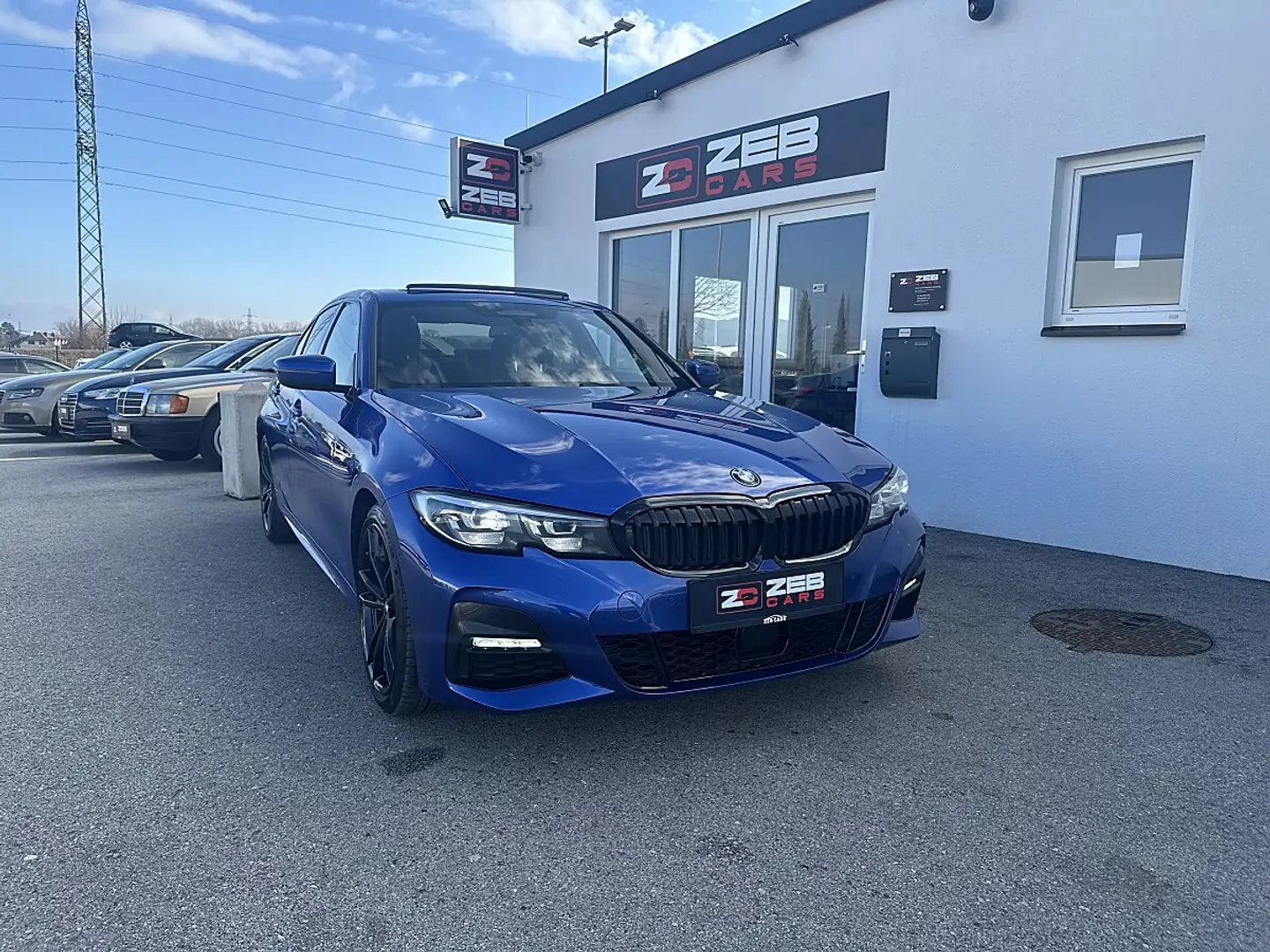 BMW 320 d xDrive 48V Mild-Hybrid-Technologie Aut. M-Paket Blau - 1