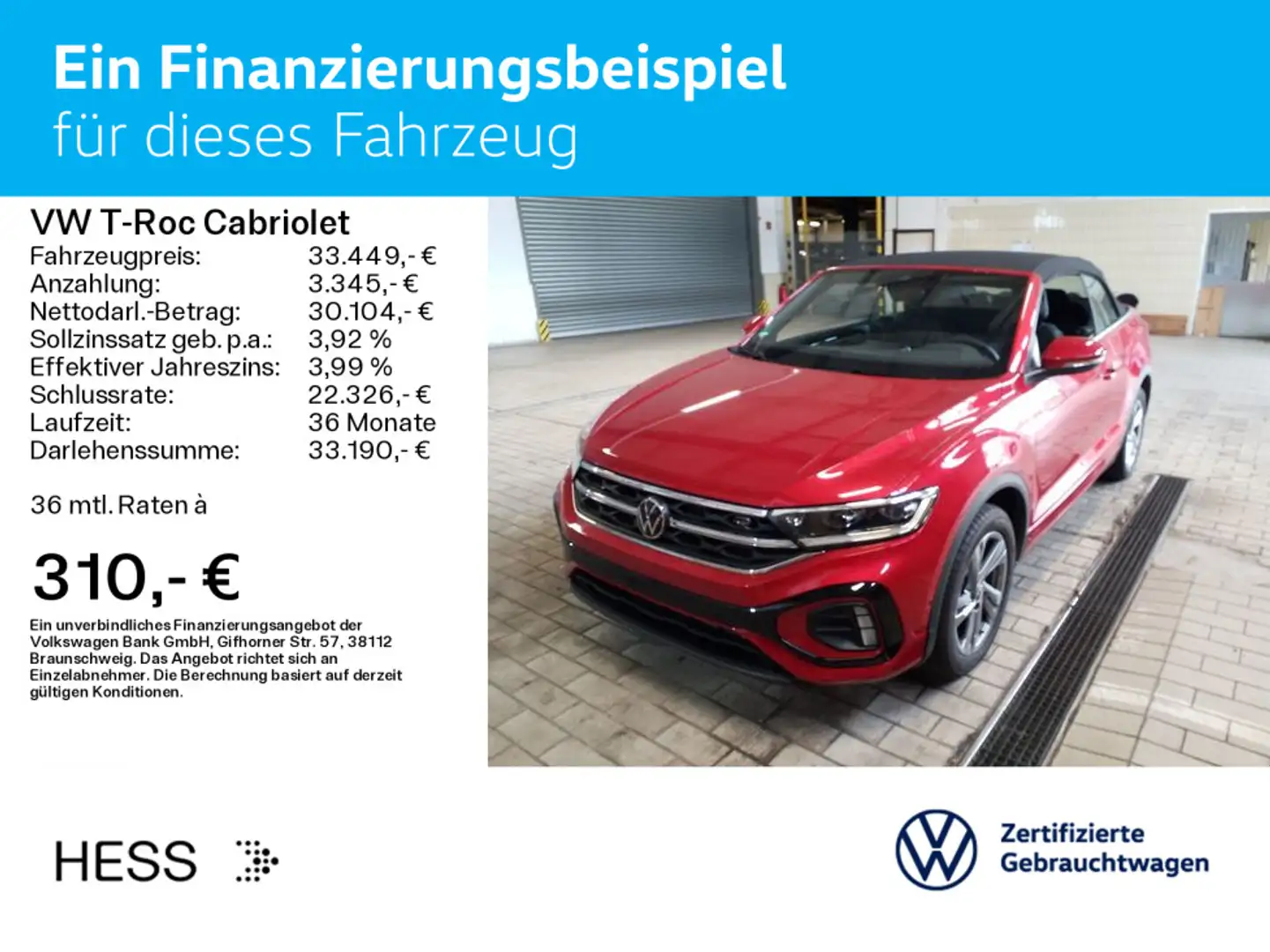 Volkswagen T-Roc 1.5 TSI DSG R-LINE*IQ.LIGHT*AHK* Rot - 2