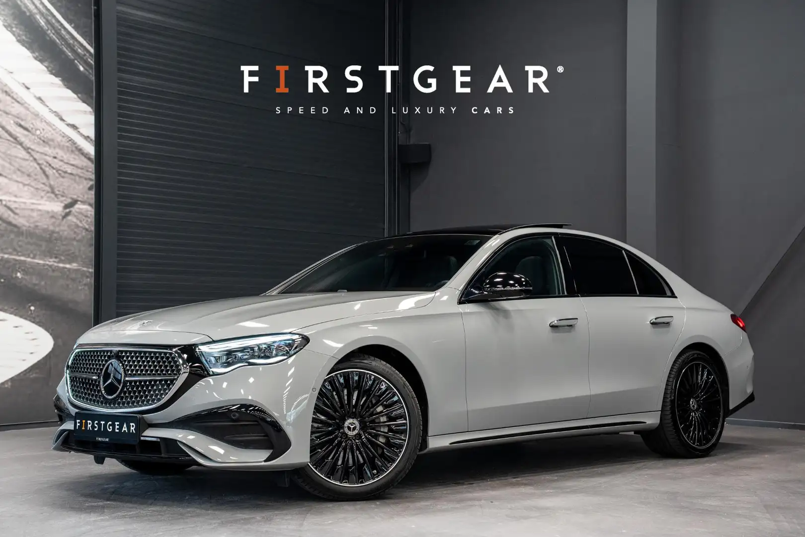 Mercedes-Benz E 450 d 4MATIC AMG Line *Burmester / Achteras-besturing Grau - 1