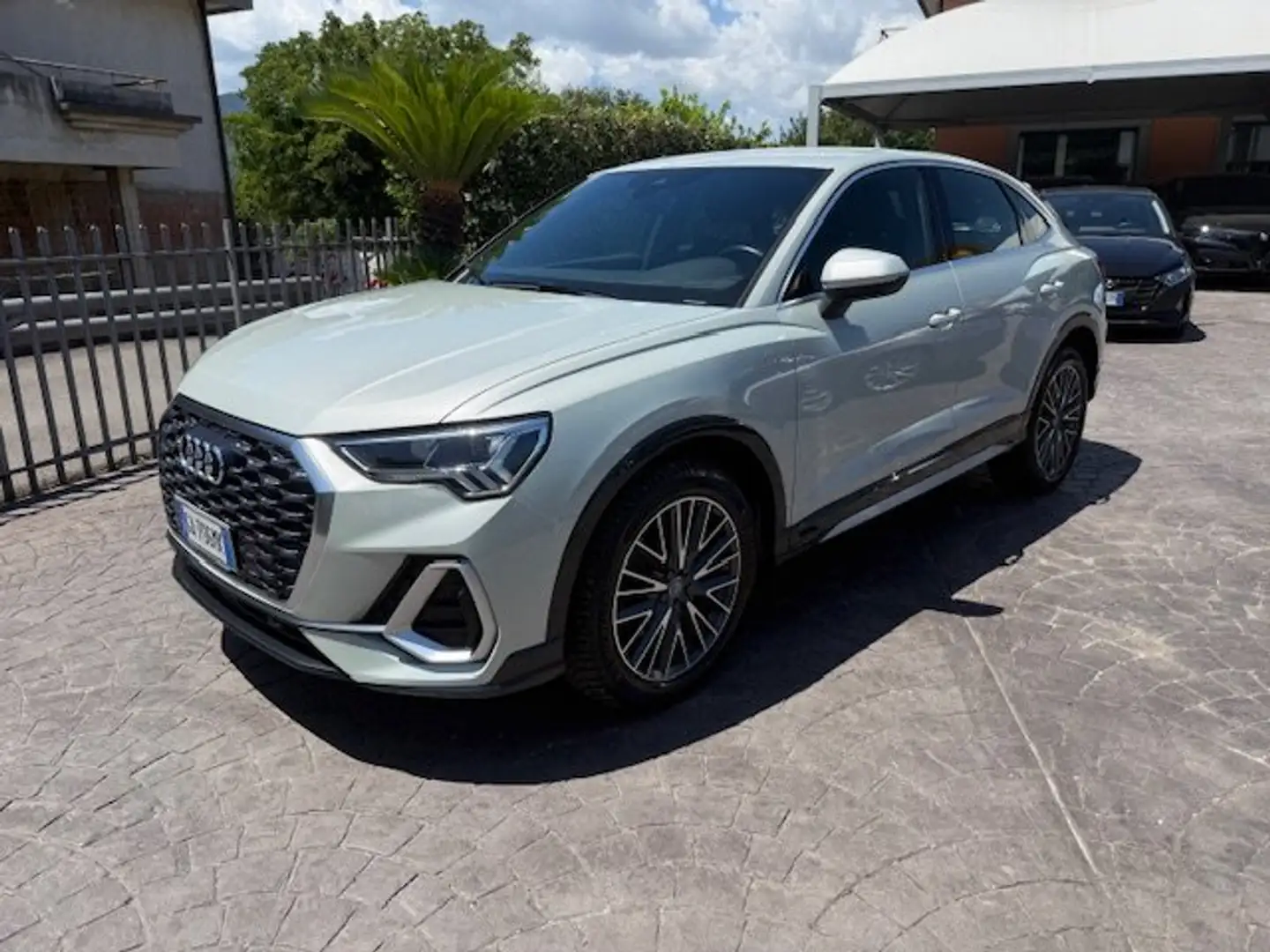 Audi Q3 Sportback 40 2.0 tdi S line quattro 190cv s-tronic Argento - 2
