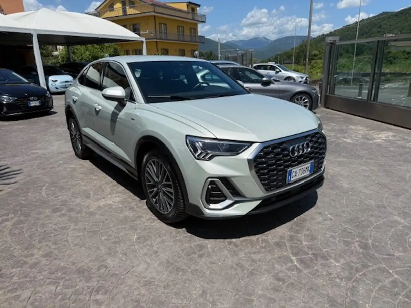 Audi Q3 Sportback 40 2.0 tdi S line quattro 190cv s-tronic Argento - 1