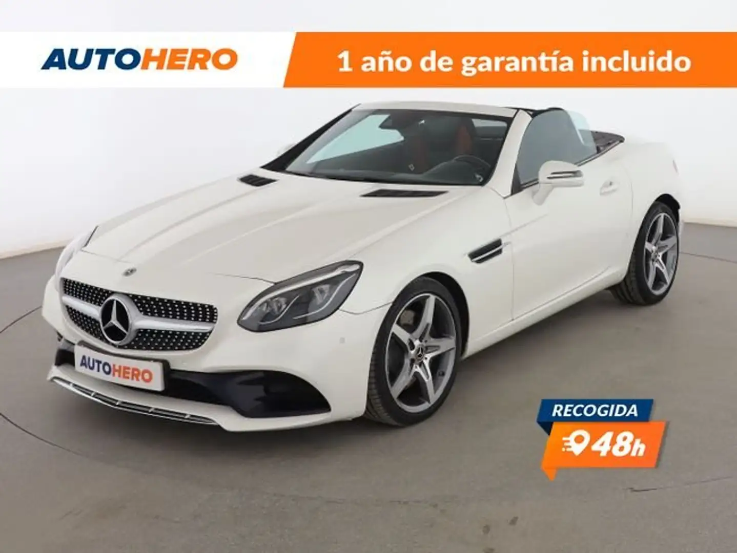 Mercedes-Benz SLC 200 250 d AMG Line Blanc - 1