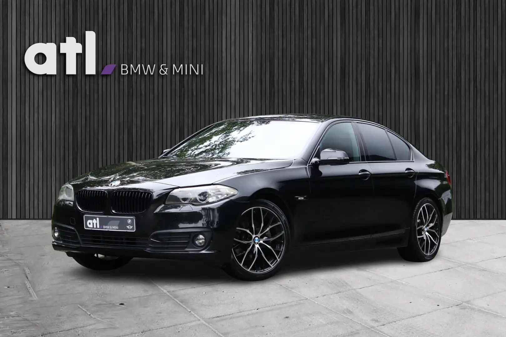 BMW 520 5-serie 520i Luxury Edition Nederlandse auto, Afne Чёрный - 1