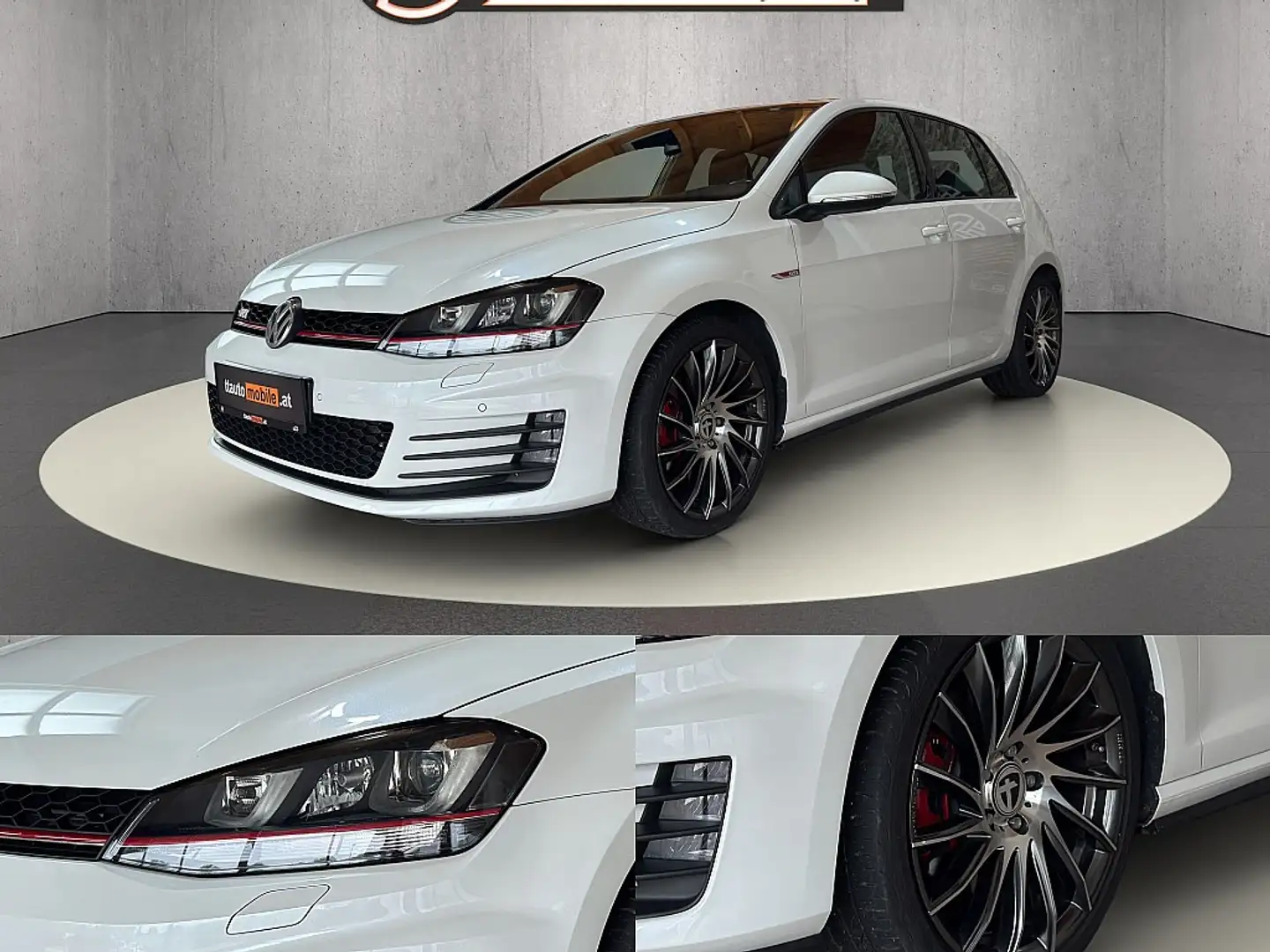 Volkswagen Golf GTI 2,0 TSI DSG Blanc - 2