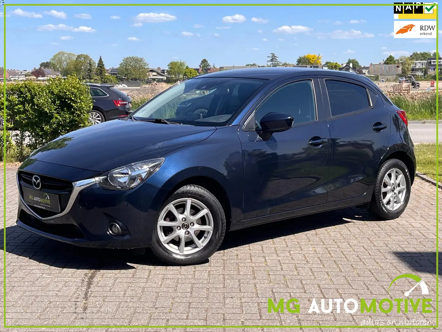 Mazda 2 1.5 Skyactiv-G GT-M Line | Navi | PDC | Stoelverwa Blauw - 1
