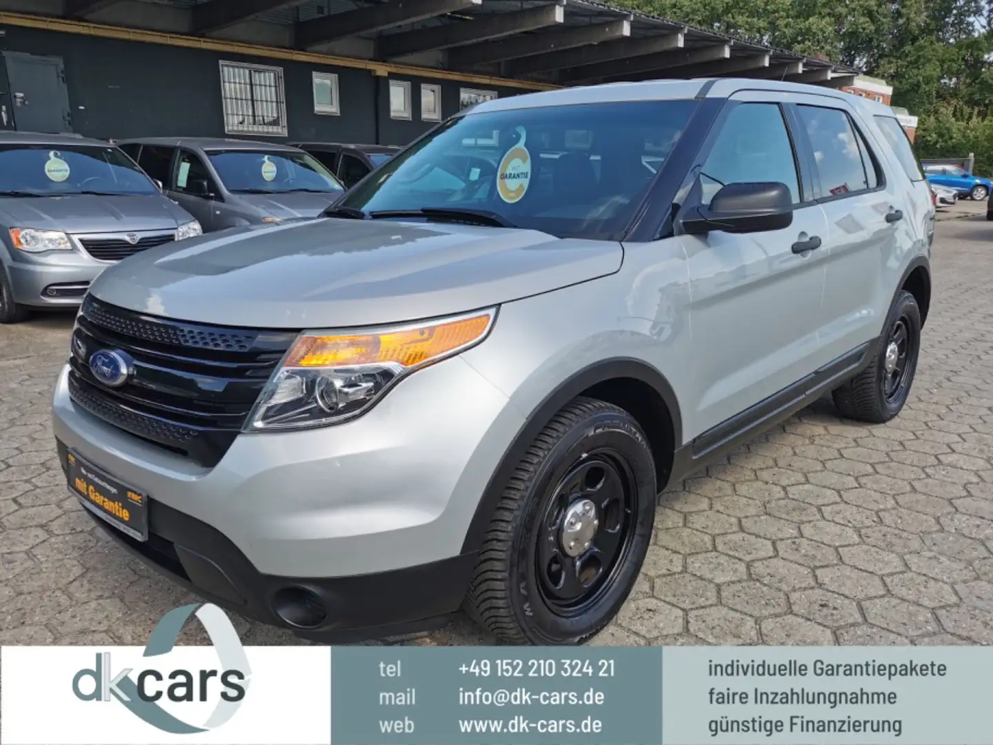 Ford Explorer 3.7 V6 AWD Police Interceptor Zilver - 1