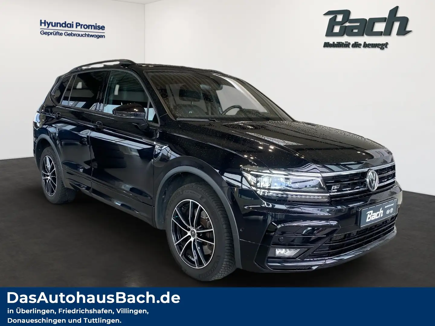 Volkswagen Tiguan Allspace 2.0TDI R-Line 4Motion AUT+SpurH Noir - 2