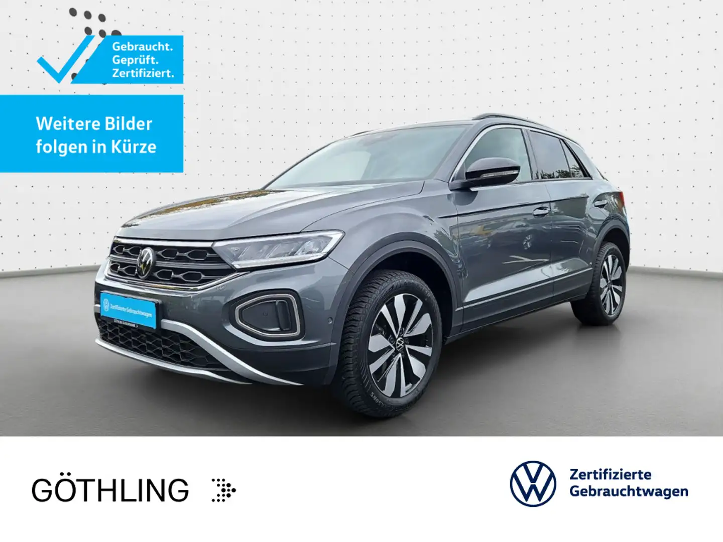 Volkswagen T-Roc 1.0 TSI GOAL*NAVI*KAM*SHZ*ASG*Assist*17Zol Grau - 1