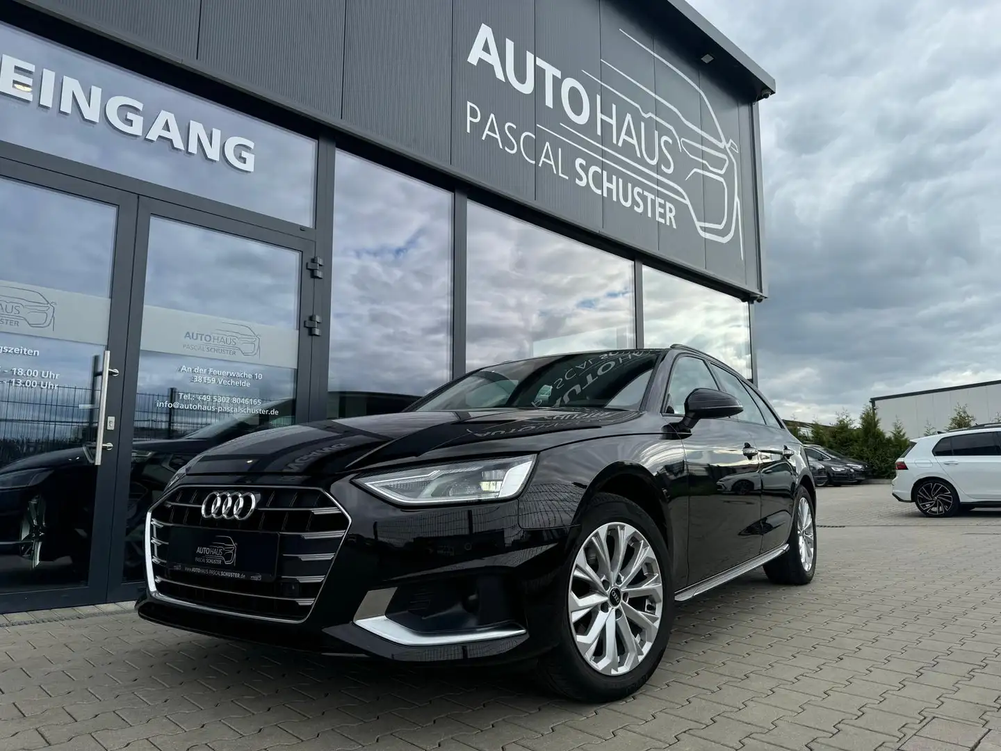 Audi A4 35 TDI advanced 2.0/DSG/LED/AHK/KAMERA/ Zwart - 1