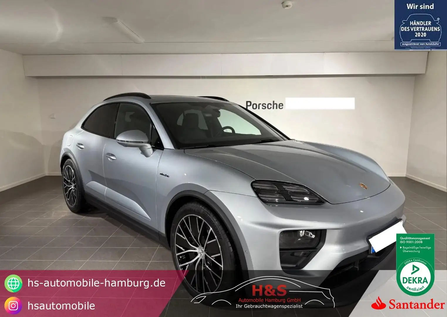 Porsche Macan Electric Silber - 1