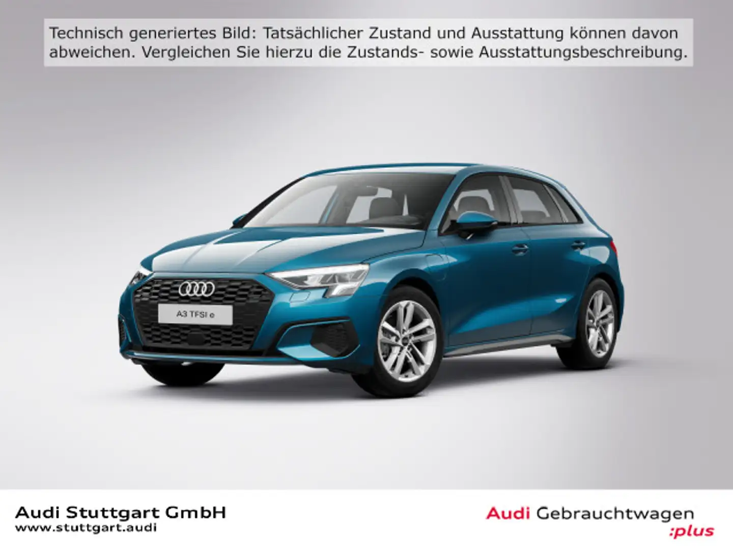 Audi A3 40 TFSI e Keyless virtCo Standklima Blau - 1