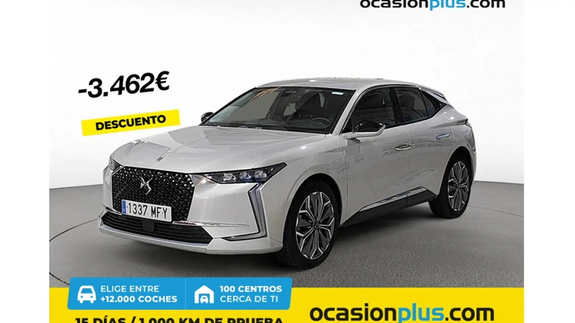 DS Automobiles DS 4 BlueHDi Trocadero Aut. 130 Gris - 1