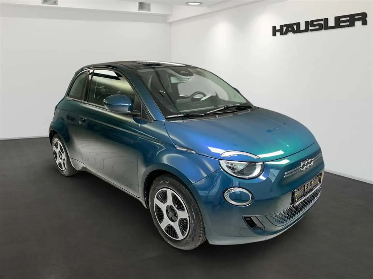 Fiat 500e Action Lichtsensor Spurhalteassistent USB 3.900km Zelená - 2