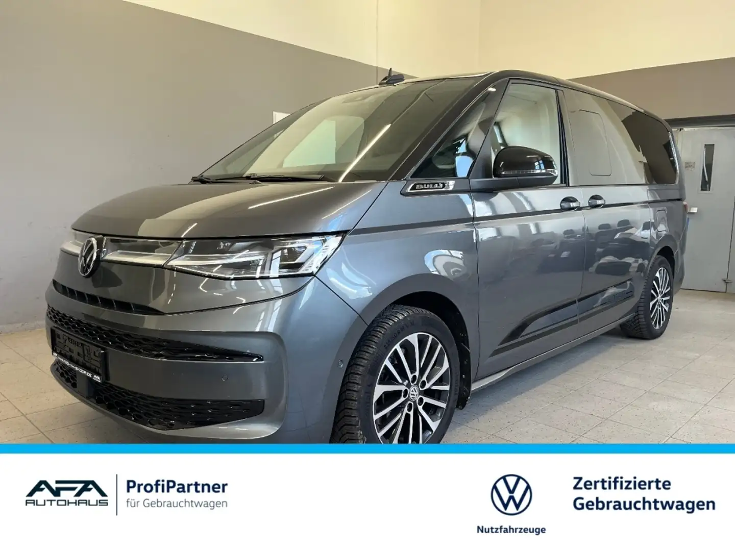 Volkswagen T7 Multivan 2.0 TDI Edition lang DSG LED*Navi*AHK Grau - 1