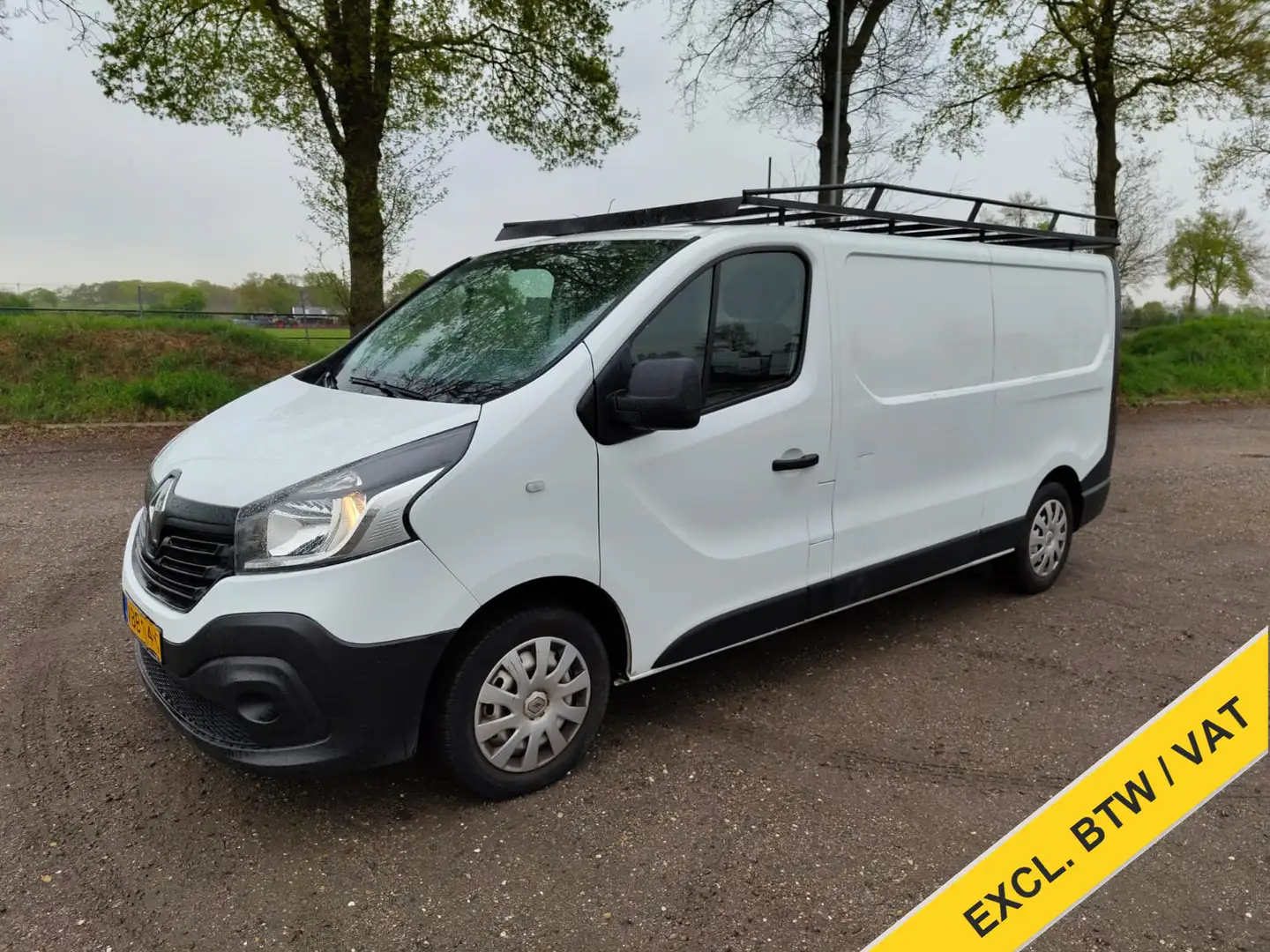 Renault Trafic CDTi L2 3-Pers Navi Airco Trekhaak Cruise Control Wit - 1