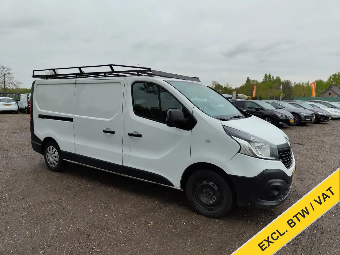 Renault Trafic CDTi L2 3-Pers Navi Airco Trekhaak Cruise Control Wit - 2