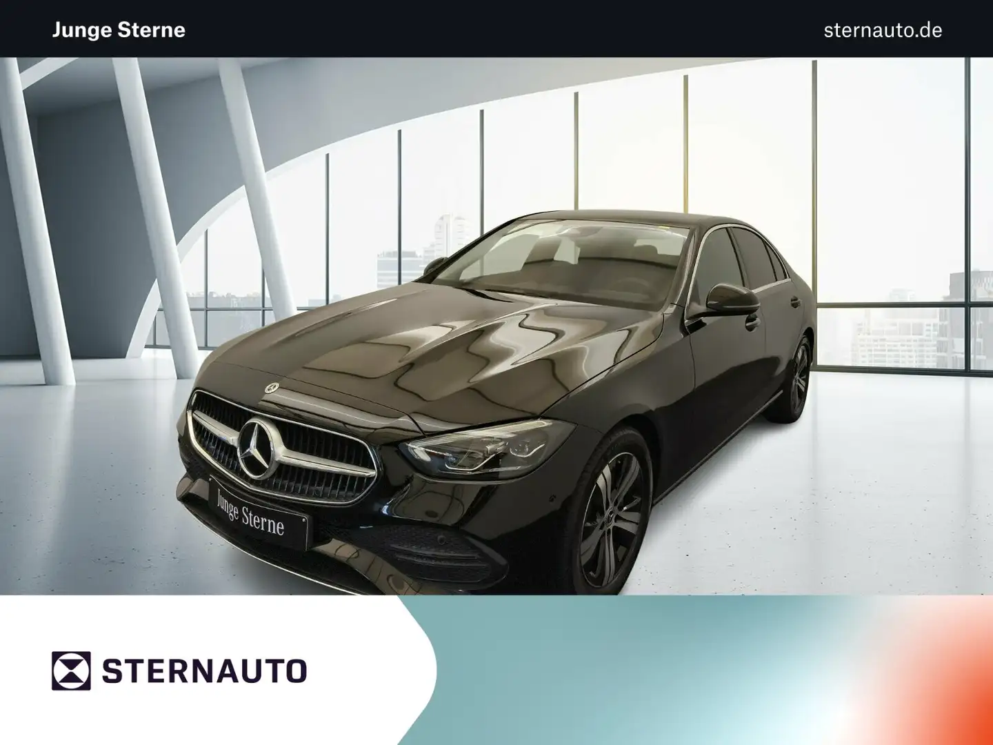 Mercedes-Benz C 180 C 180 Avantgarde Advanced AHK Ambiente RüCam Avant Schwarz - 1