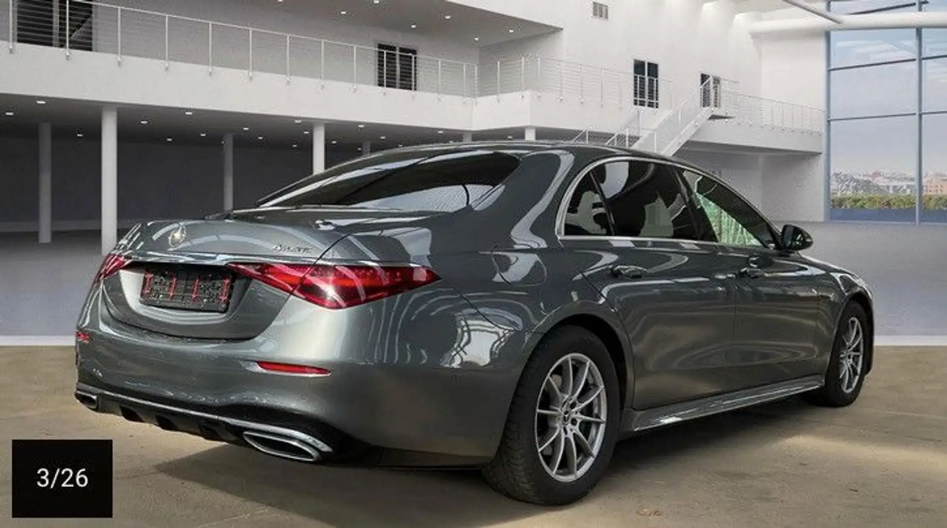 Mercedes-Benz S 400 4M Lang AMG Line NewMod. HeadUp Panorama Grau - 2