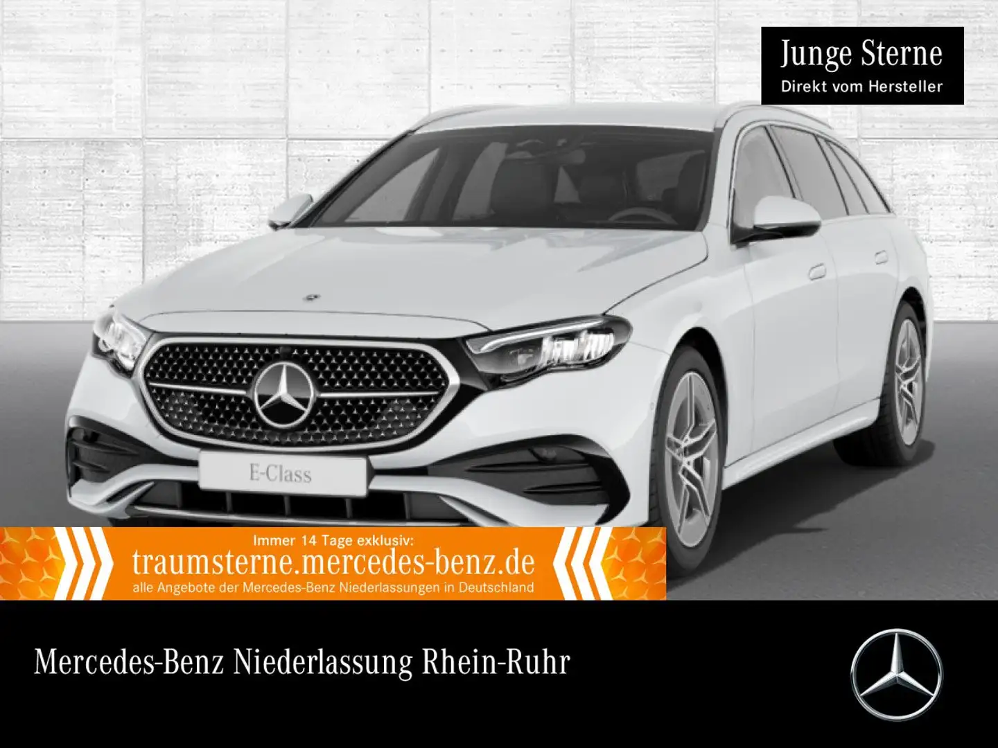 Mercedes-Benz E 200 T AMG Distr. LED AHK Kamera Spurhalt-Ass PTS Wit - 1