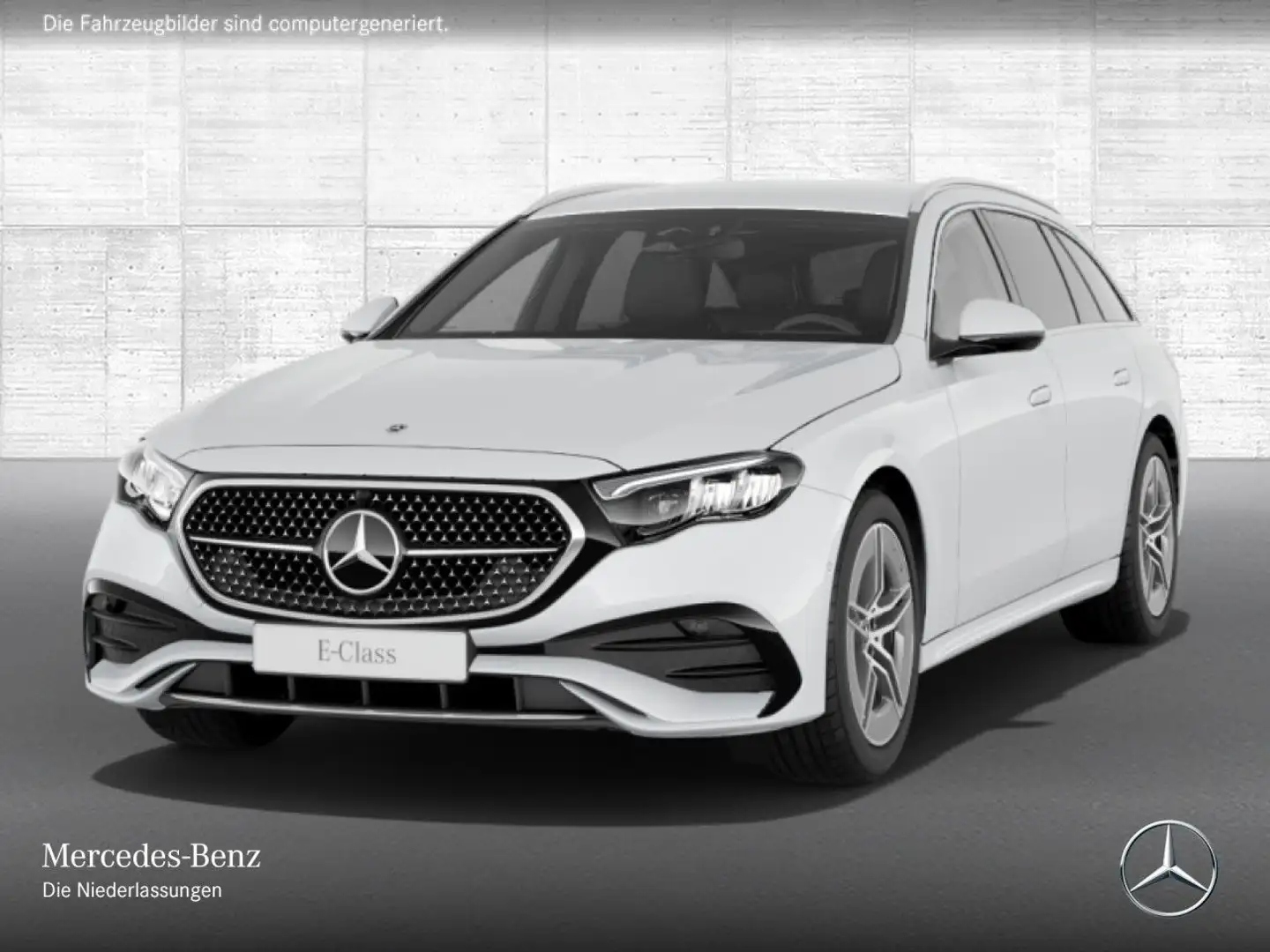 Mercedes-Benz E 200 T AMG Distr. LED AHK Kamera Spurhalt-Ass PTS Wit - 2