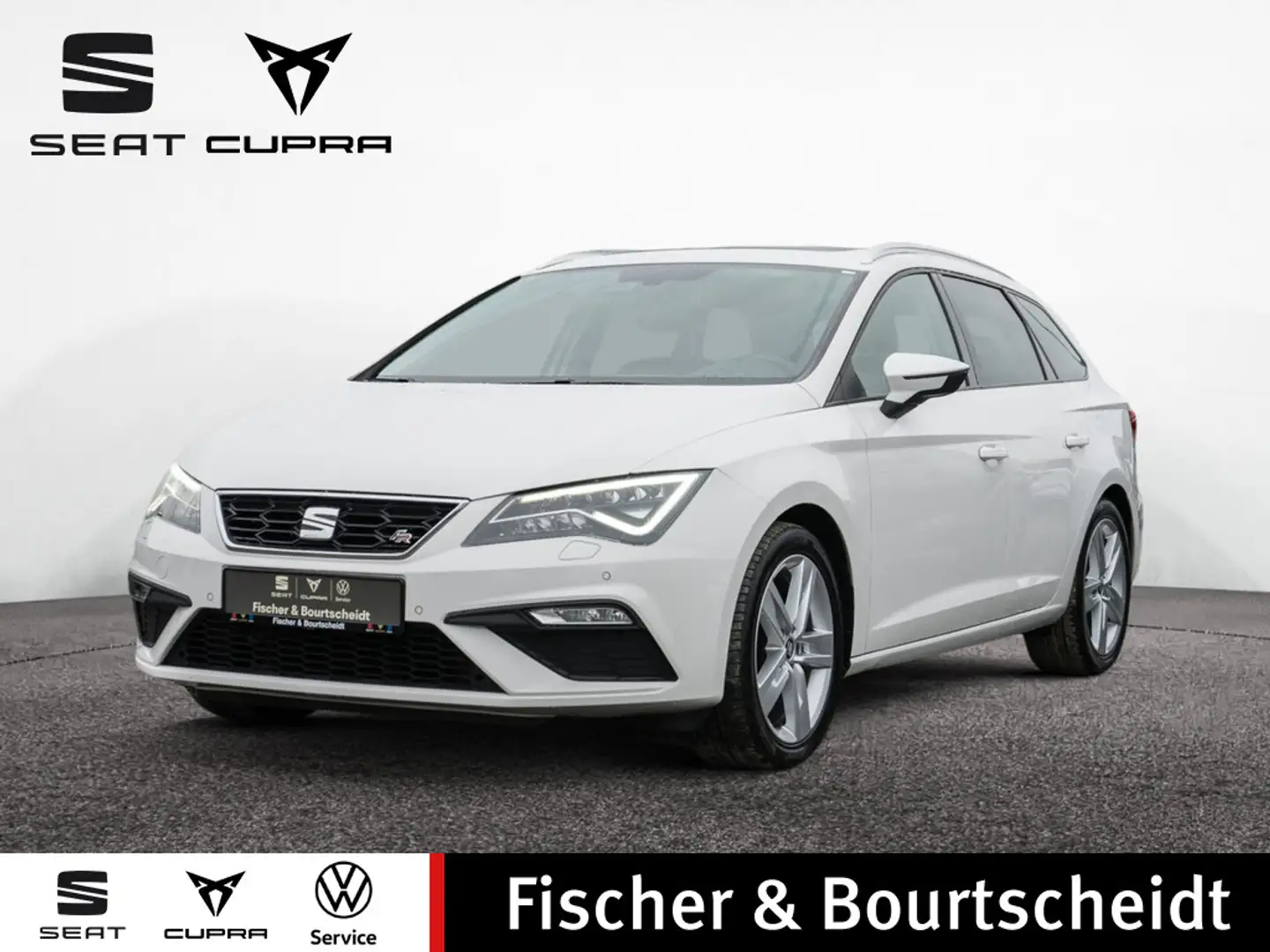 SEAT Leon ST 1.5 TSI FR NAVI PANO LED SHZ VIRT PDC Weiß - 1