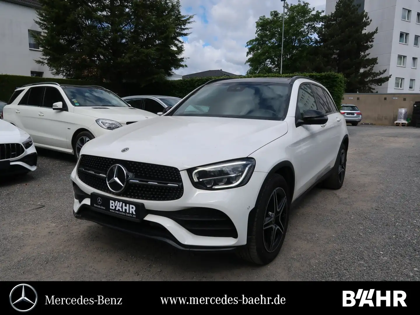 Mercedes-Benz GLC 300 GLC 300 4M AMG/Verkauf nur an Gewerbe!/Pano/Navi Blanc - 1