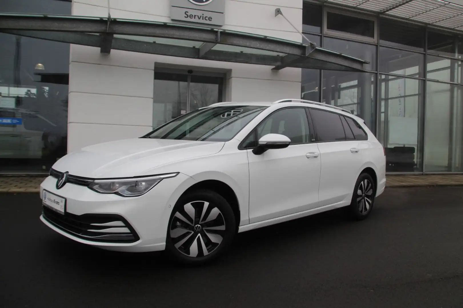 Volkswagen Golf VIII Variant Move 2.0 TDI DSG AHK+Navi+Ganz Blanc - 2