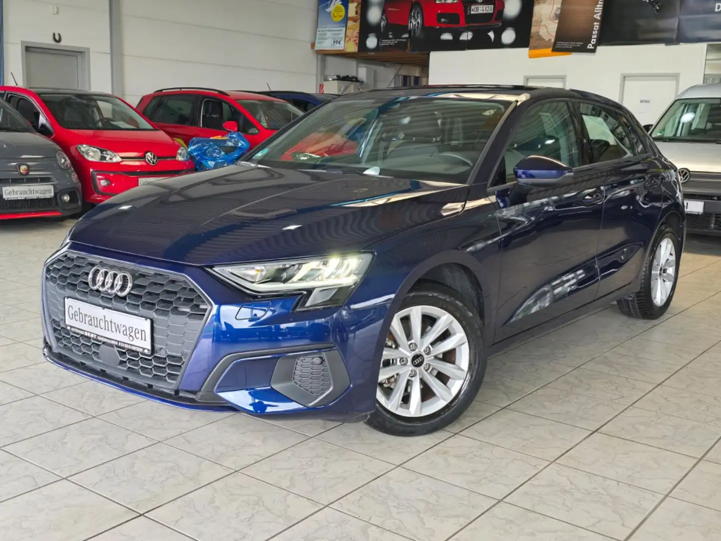 Audi A3 Sportback 30 TFSI ACC LED ALU PDC VIRTUAL Bleu - 1