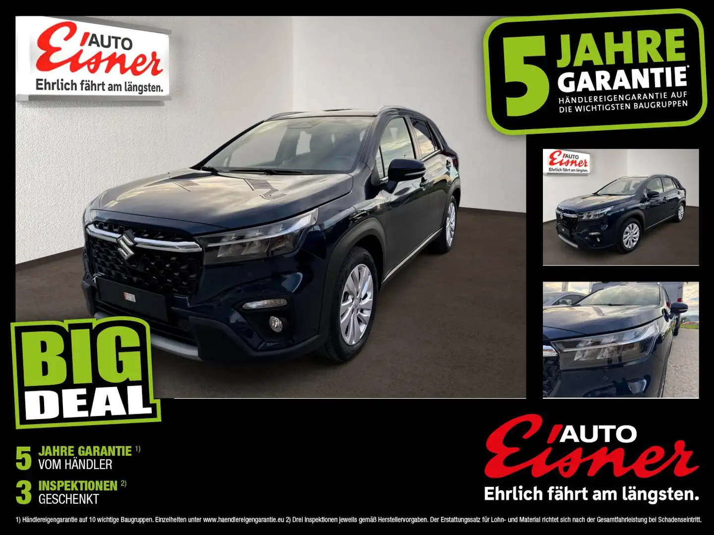 Suzuki S-Cross 1.4 HYBRID SHINE Allrad Blauw - 1