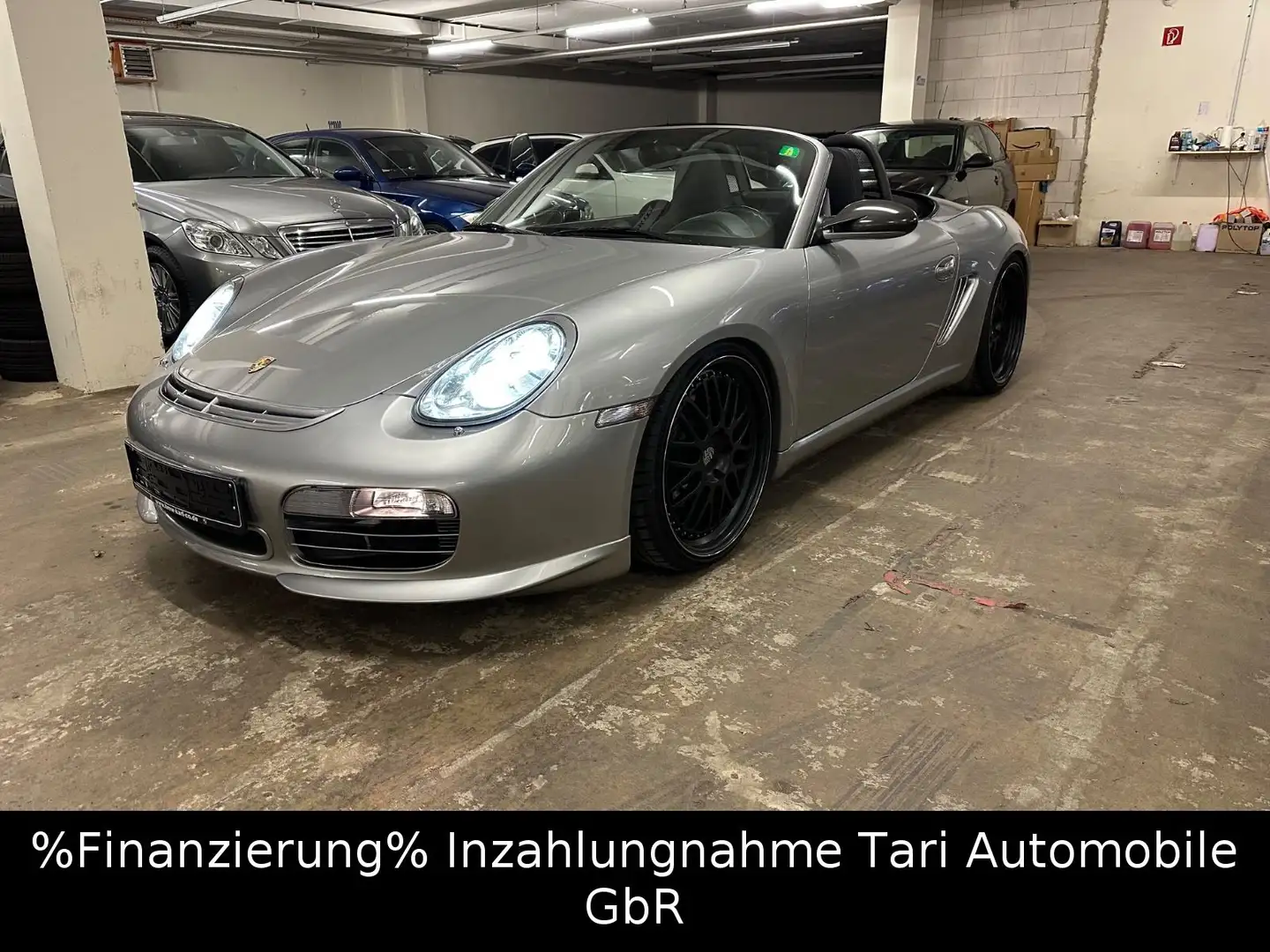 Porsche Boxster S Schalter Adp.Sportsitze,BRD,2.Hd,48tkm Silber - 2