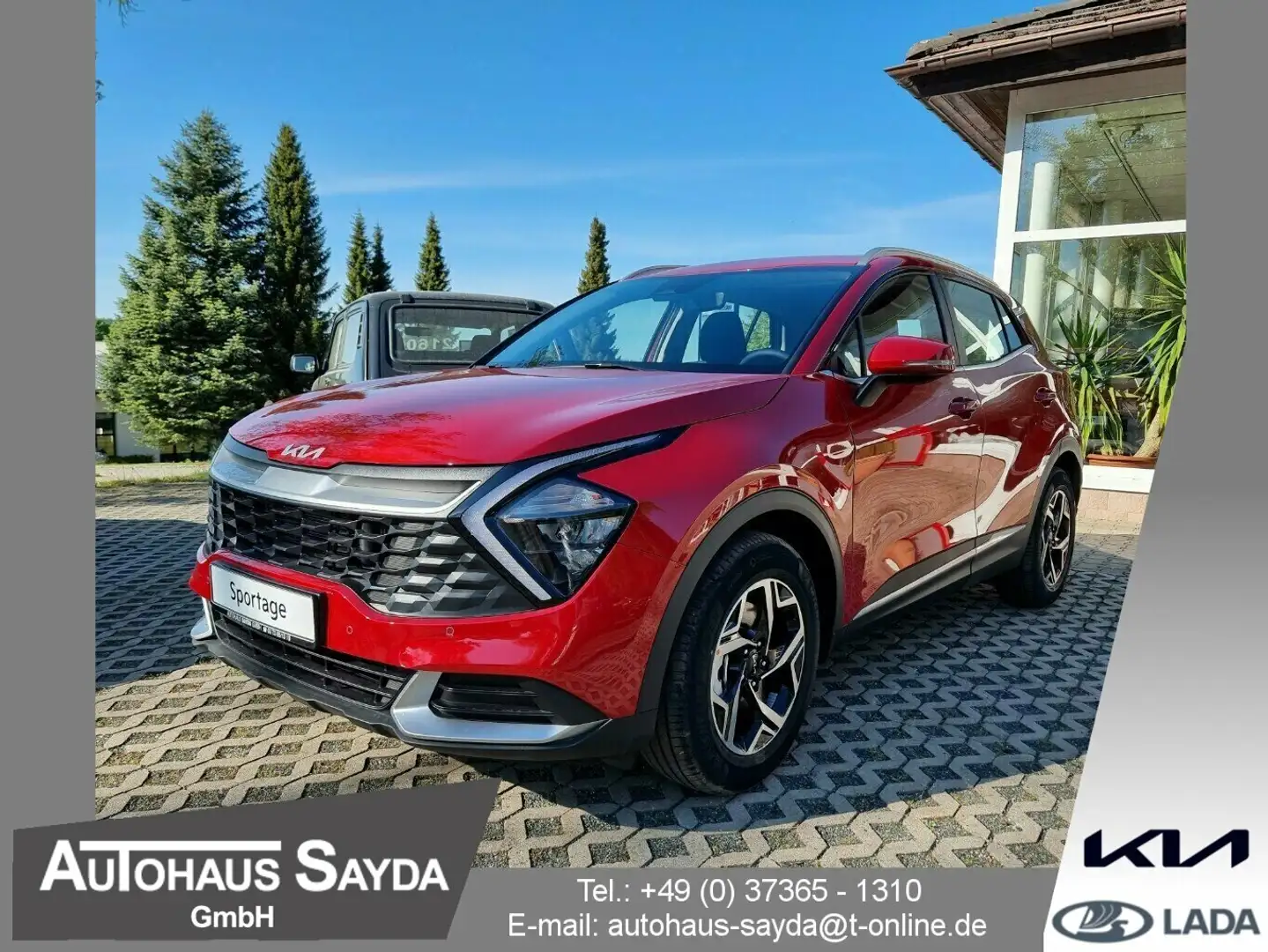 Kia Sportage Urban 1.6 T-GDI MHEV Rot - 1