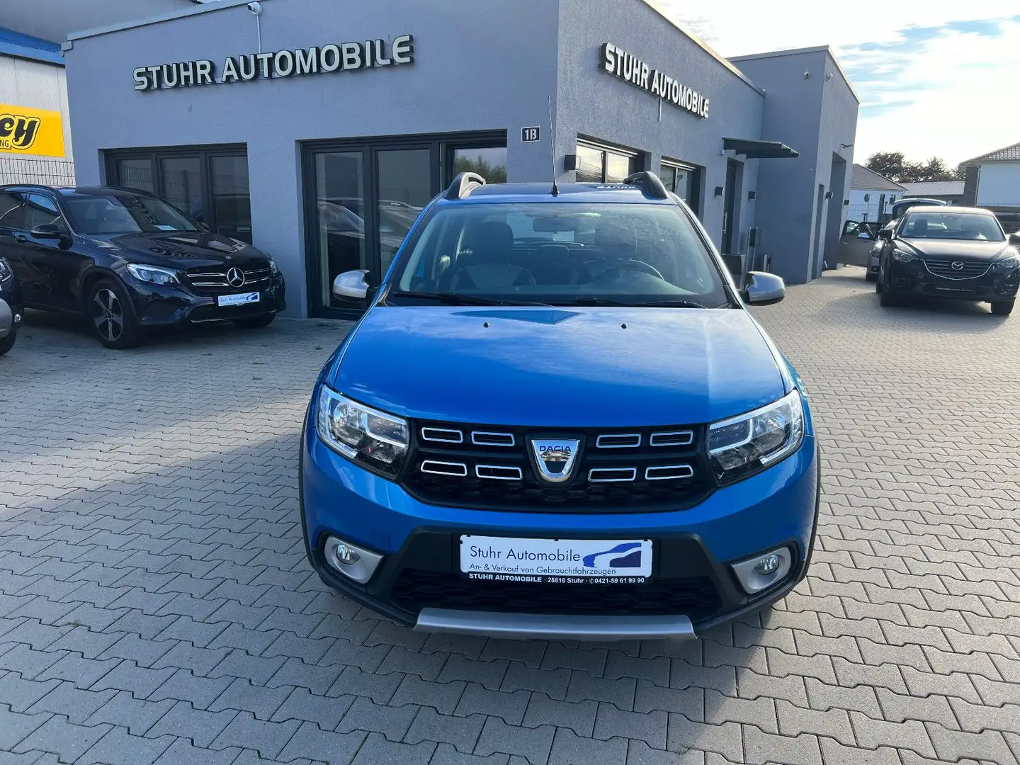 Dacia Sandero II Stepway LPG Klima Bluetooth 1.H Blau - 2