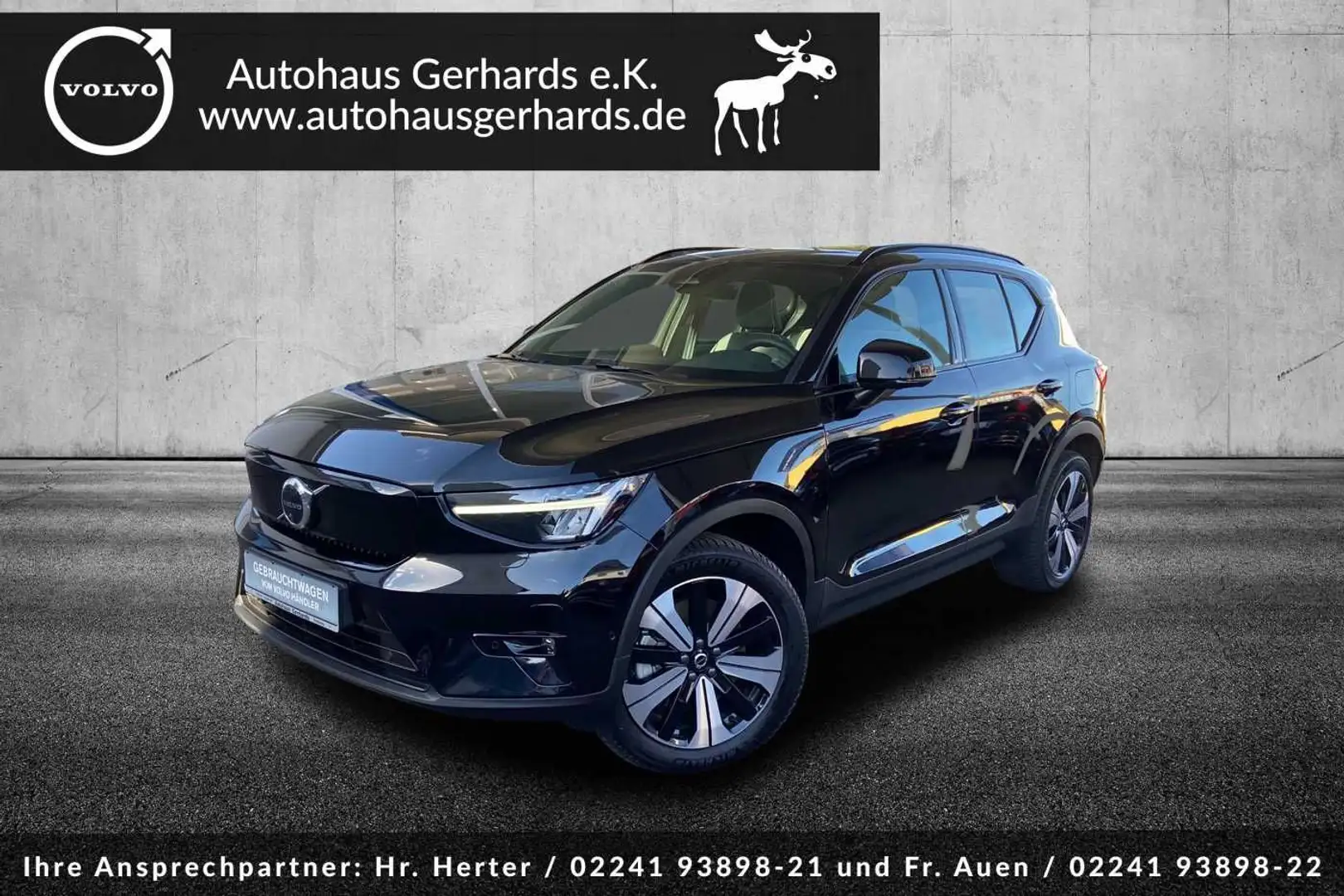 Volvo XC40 Recharge Ultimate, Single Motor, 360°, H&K, Noir - 1
