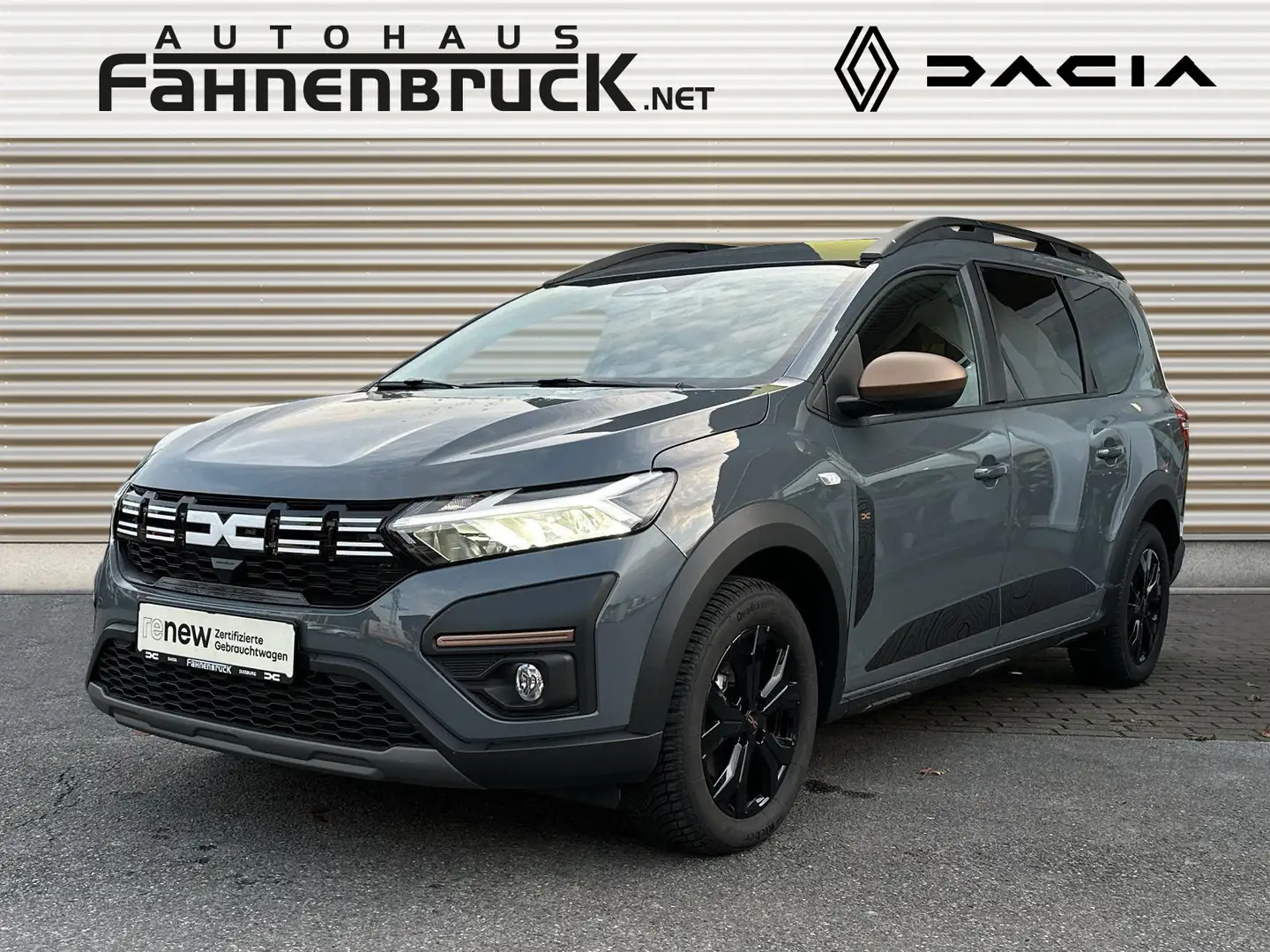 Dacia Jogger Extreme 1.6 HYBRID 140 Scheckheft PDC hi Gris - 1