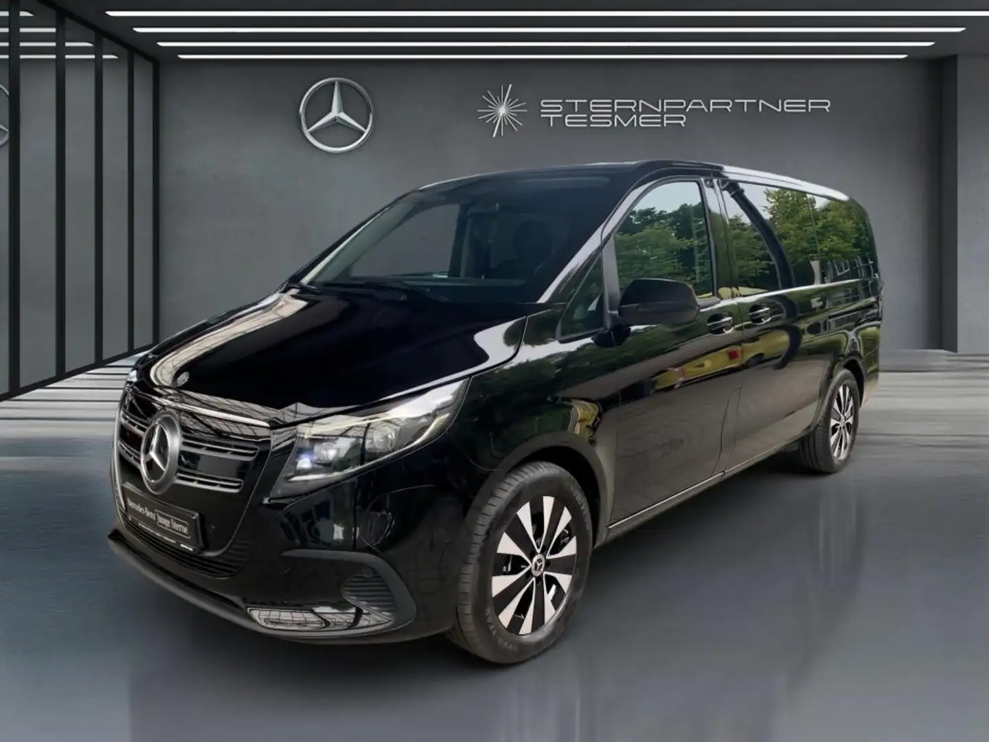 Mercedes-Benz EQV 300 , LANG - 5 JAHRE GARANTIE! NEUES MODELL! Negro - 1