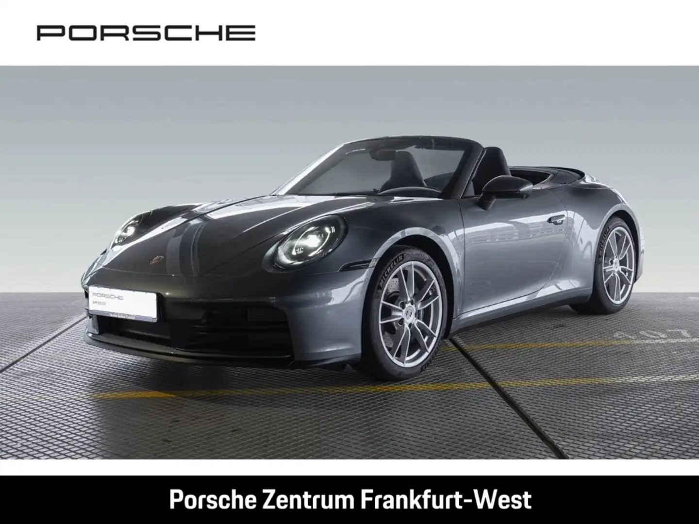 Porsche 992 911 Carrera Cabrio Sportabgas LED-Matrix Gris - 1
