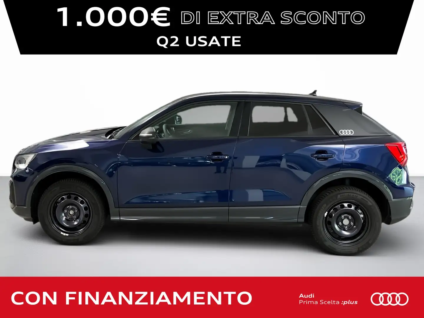 Audi Q2 35 1.5 tfsi Blauw - 2