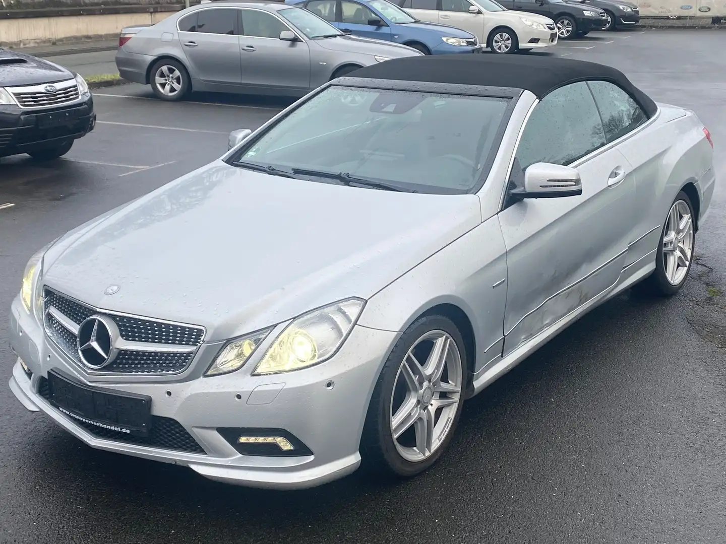 Mercedes-Benz E 350 E 350 CDI DPF Cabrio  Elegance AMG Packet Silver - 2